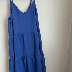 SHEIN Royal Blue Curve Dress
